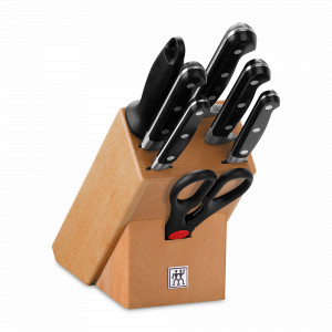 Набор из 5-и кухонных ножей, ножниц и мусата в подставке, серия Professional S, ZWILLING J.A. HENCKELS, Германия, Набор ножей накири