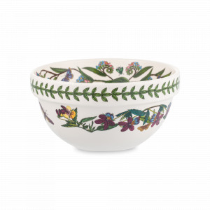 Салатник «Анютины глазки», 17.5 см, фаянс, белый, декор, серия Botanic Garden, PORTMEIRION, Великобритания, PORTMEIRION (Великобритания)