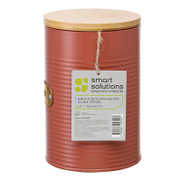 Банка для хранения кофе, 1.3 л, углеродистая сталь, бамбук, терракота, серия Irmel, SMART SOLUTIONS, Россия_00817550040606711818.jpg