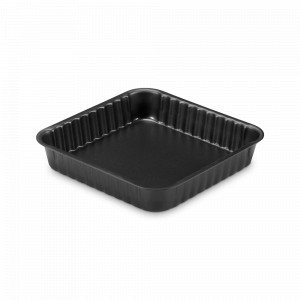 Форма для запекания квадратная, 24 см, сталь с антипригарным покрытием, черный, серия Gardenia, GUARDINI, Италия, GUARDINI (Италия)