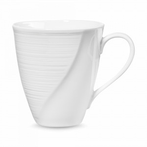 Кружка , 370 мл, костяной фарфор, белый, серия Воздушный белый, NARUMI, Япония, NARUMI (Япония)