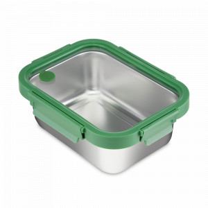 Ланч-бокс , 1,2 л, нержавеющая сталь, зеленый, SMART SOLUTIONS, Россия, Ланч-боксы
