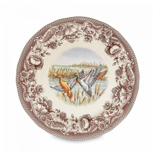 Блюдо круглое, 30.5 см, фарфор, белый, декор, серия Haydon Grove, GRACE BY TUDOR, Великобритания, Блюда из фарфора