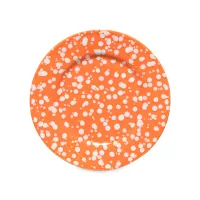 Тарелка закусочная Tangerine, 22 см, керамика, белый, красный, серия Rafaela, COSTA NOVA, Португалия, 