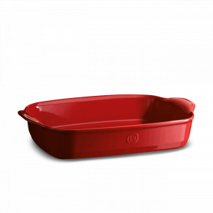 Керамическая форма для запекания, 42,5 х 28 х 8,5 см, гранат, EMILE HENRY, Франция, EMILE HENRY (Франция)