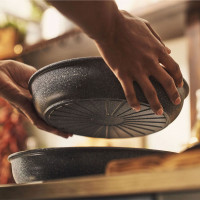 Набор из 2-х сковород с антипригарным покрытием и 1 съемной ручки, 20 и 28 см, алюминий, серый, серия Torre, BALLARINI, Италия_00818120065426096802.jpg