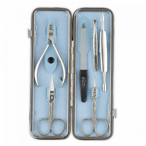 Набор маникюрный в футляре, 6 предметов, GD, Германия, Домашний маникюрный набор