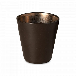 Стакан для кофе Metal, 310 мл, керамика, коричневый, серия Lagoa, COSTA NOVA, Португалия, Стаканы для кофе