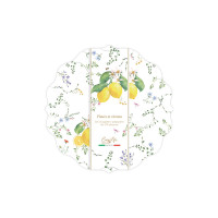 Набор из 2-х подставок под горячее, 34.5 см, пластик (полипропилен), белый, декор, серия Цветы и лимоны, EASY LIFE (R2S), Италия_00815860035211286606.jpg