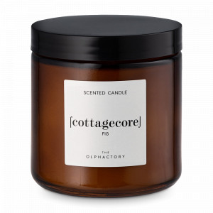 Свеча ароматическая «Fig», 60 часов горения, воск, стекло, серия The Olphactory, AMBIENTAIR, Испания, Ароматы для дома