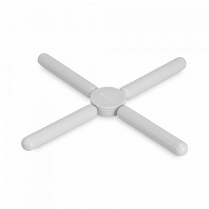 Подставка складная под горячее Wheel, 10.7 х 3.5 см, силикон, серый, SMART SOLUTIONS, Россия, SMART SOLUTIONS (Россия)