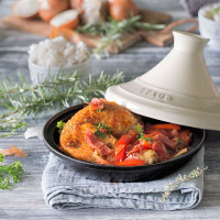 Тажин , 28 см, чугун, черный/кремовый, серия Specials, STAUB, Франция_00795650055186477034.jpg