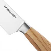 Набор кухонных ножей, 7 штук, на магнитной подставке ComposeEat, серия Ergo Line Olive, BERGER CUTLERY, Германия_00816100040779652315.jpg