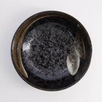 Салатник порционный, 19.5 см, 1.2 л, керамика, черный, декор, серия Arahake, TOKYO DESIGN, Нидерланды_00818400051882188031.jpg
