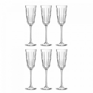 Набор из 6-ти бокалов для шампанского Gold, 170 мл, хрустальное стекло, серия Rendez-vous, CRISTAL D ARQUES, Франция, Скидка -30% на хрусталь Cristal D Arques