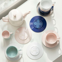 Блюдце Blue Gourmet, 15 см, керамика, синий, серия Empileo, GUY DEGRENNE, Франция_00809440040228507369.jpg