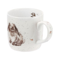 Кружка «Кролик», 310 мл, костяной фарфор, белый, декор, серия Wrendale Designs, ROYAL WORCESTER, Великобритания_00801600040508518214.jpg