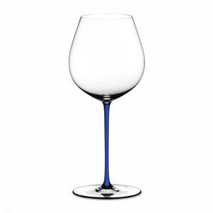 Бокал (фужер) для красного вина OLD WORLD PINOT NOIR DARK BLUE, ручная работа, объем: 705 мл, высота: 25 см, материал: хрусталь, серия Fatto A Mano, RIEDEL, Австрия, RIEDEL (Австрия)