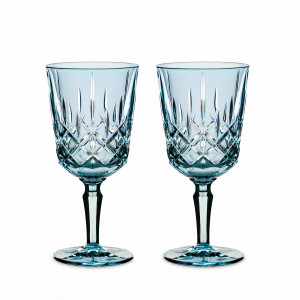 Набор из 2-х бокалов Colors для вина, 355 мл, хрустальное стекло, голубой, серия Noblesse, NACHTMANN, Германия, NACHTMANN (Германия)