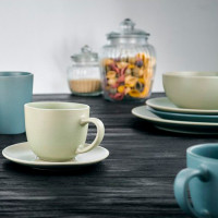 Тарелка десертная GLOBAL, 19 см, керамика, зеленый, WALMER, Великобритания_00813200046738889418.jpg