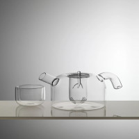 Чашка чайная, объем: 250 мл, диаметр: 8,8 см, высота: 7 см, материал: стекло, цвет: прозрачный, серия Potty, IVV (Italy), Италия_00806200060395942239.jpg