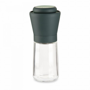 Мельница для соли/перца, 15 см, стекло, силикон, зеленый, серия Essential, LEKUE, Испания, Мельницы для специй