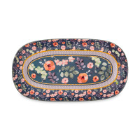 Блюдо прямоугольное, 33 х 18 см, керамика, синий, декор, серия Arcadia, MAXWELL WILLIAMS, Австралия