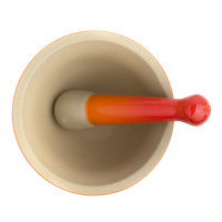 Ступка с пестиком, 0,3 л, 11,5 см, керамика, оранжевый, серия Flame, LE CREUSET, Франция_00797940055770945266.jpg