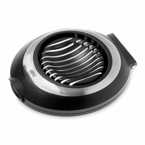 Слайсер для моцареллы Toscana, 17,4 х 13,8 см, пластик, нержавеющая сталь, черный, GEFU, Германия, GEFU (Германия)