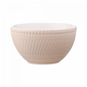 Салатник порционный, 15.4 см, 850 мл, керамика, кремовый, серия Marshmallow, LIBERTY JONES, Россия, Салатники из керамики