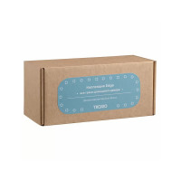 Свеча декоративная, 16.5 см, бирюзовый, серия Edge, TKANO, Россия_00810420043948636814.jpg