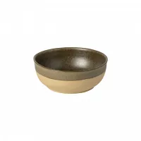 Салатник порционный Poke Bowls Olive green, 18.5 см, 990 мл, керамика, оливковый, серия Arenito, COSTA NOVA, Португалия, 