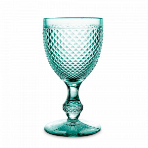 Бокал для белого вина, 280 мл, стекло, зеленый, серия Bicos Mint, VISTA ALEGRE, Португалия, Фужеры для белого вина