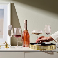 Набор из 2-х бокалов для шампанского Dusty Rose, 200 мл, хрустальное стекло, розовый, серия Round UP, NUDE GLASS, Турция_00817830057255307689.jpg