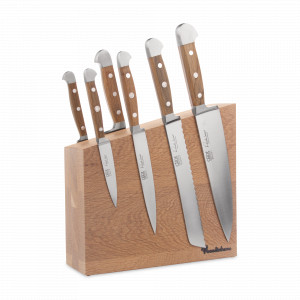 Набор из 6-ти кухонных ножей на подставке, серия Alpha Fasseiche, GUDE, Германия, GUDE (Германия)