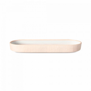 Блюдо овальное DUNE PATH, 25 х 9.1 см, керамика, кремовый, серия Notos, COSTA NOVA, Португалия, Notos COSTA NOVA