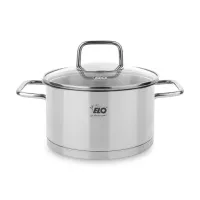 Кастрюля со стеклянной крышкой, 1,7 л,  диаметр 16см, нержавеющая сталь, серия Citrin, ELO, Германия, 