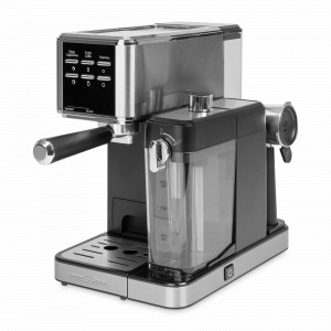 Кофемашина эспрессо с капучинатором, нержавеющая сталь, пластик, стальной, PROFI COOK, Германия, PROFI COOK (Германия)