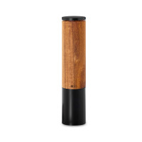 Мельница электрическая для перца и соли, eMill.5, размер: 22 x 5,1 см, дерево акации, нерж.сталь черного цвета, серия eMill, ADHOC, Германия