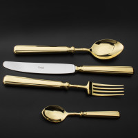 Набор столовых приборов на 12 персон, 72 предмета, нержавеющая сталь 18/10, золотистый, серия Piccadilly, CUTIPOL, Португалия_00817930050722766154.jpg