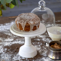 Блюдо на ножке White, 19.7 х 16.2 см, керамика, белый, серия Cook&Host, COSTA NOVA, Португалия_00814990062372762142.jpg