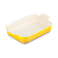 Форма для запекания Heritage, 4 л, керамика, желтый, серия Soleil, LE CREUSET, Франция