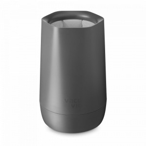 Ведро для охлаждения вина Hexo, переработанный пластик, графит, VACU VIN, Нидерланды, Ведра для шампанского и льда