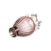 Ваза Роялти, 19.5 см, стекло, розовый, Rasteli, Бельгия_00812030042046706563.jpg