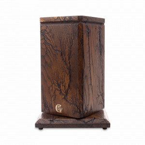 Подставка магнитная для 8-и ножей, дуб молния, Мастерская Дяди Гарри, Россия, Подставки под ножи