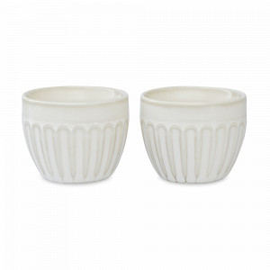 Набор из 2-х подставок для яиц, 5 см, фарфор, белый, серия Kitchen Spirit, TKANO, Россия, Kitchen Spirit TKANO