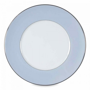 Блюдо круглое, 32 см, фарфор, белый, голубой, серия Isabella, MIKASA, США, MIKASA (США)