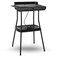 Гриль - барбекю, пластик, нержавеющая сталь, черный, CLATRONIC, Германия