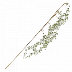 Украшение ветка декоративная Пихта, 60 см, пластик, металл, зеленый, серия Event, ANNA LAFARG, Китай, Новогодний Декор ANNA LAFARG