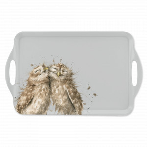 Поднос «Совы», 48 х 30 см, пластик, декор, серия Забавная фауна, PIMPERNEL, Великобритания, Подносы